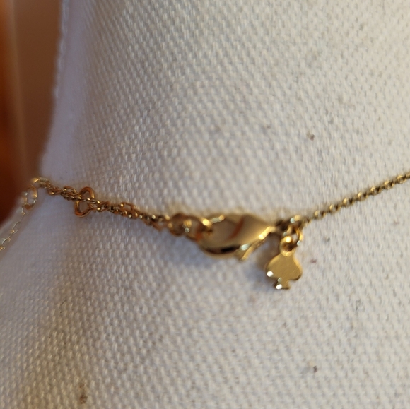 Kate Spade Brilliant Statements Crystal Pendant Necklace With Dust Bag - Picture 8 of 9